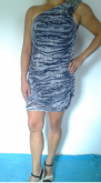 Vestido cinza M