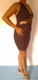 Vestido beeight marrom